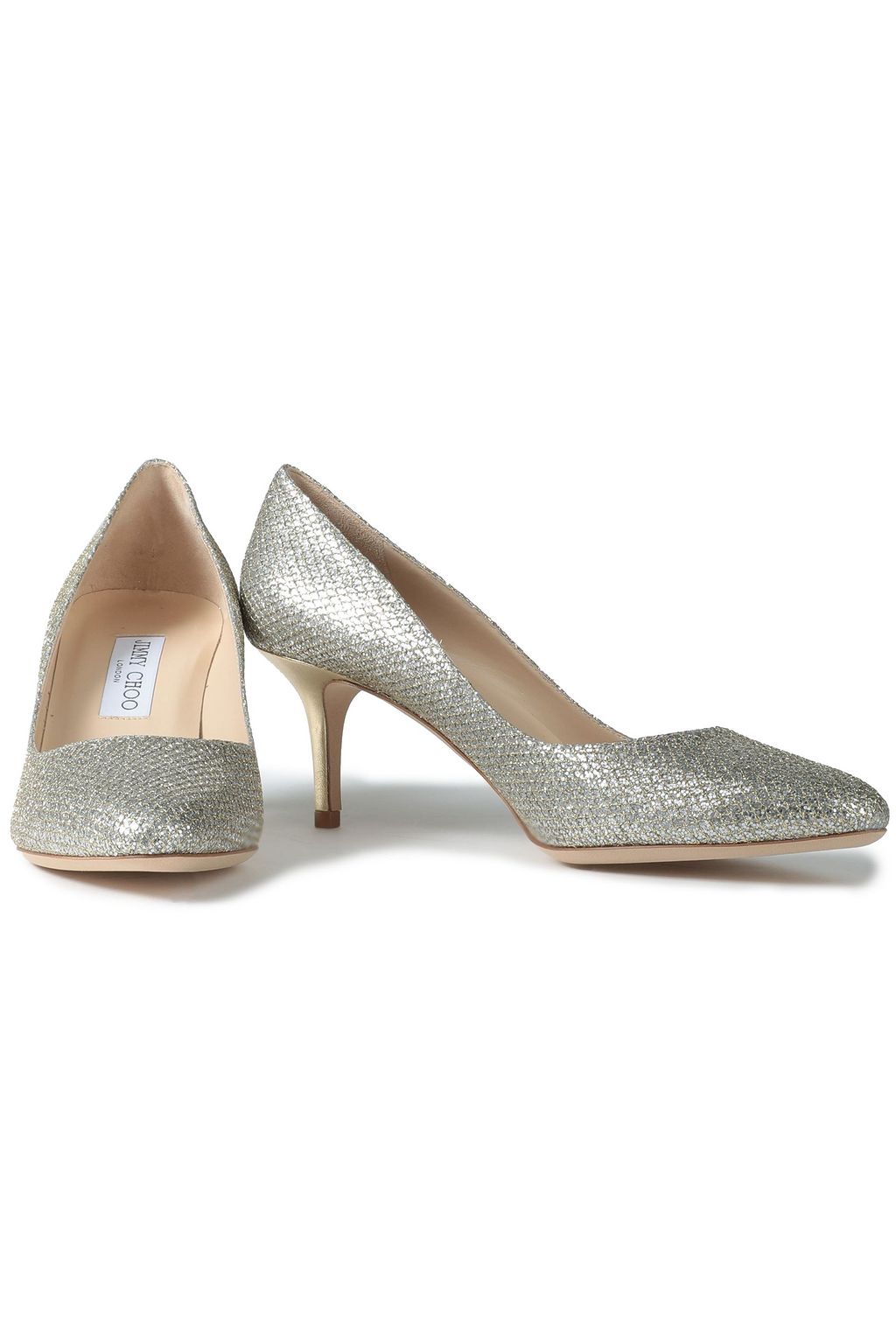 レディース JIMMY CHOO JIMMY CHOO LUNA100 GFA CHAMPAGNEの通販 by ごまふ's shop