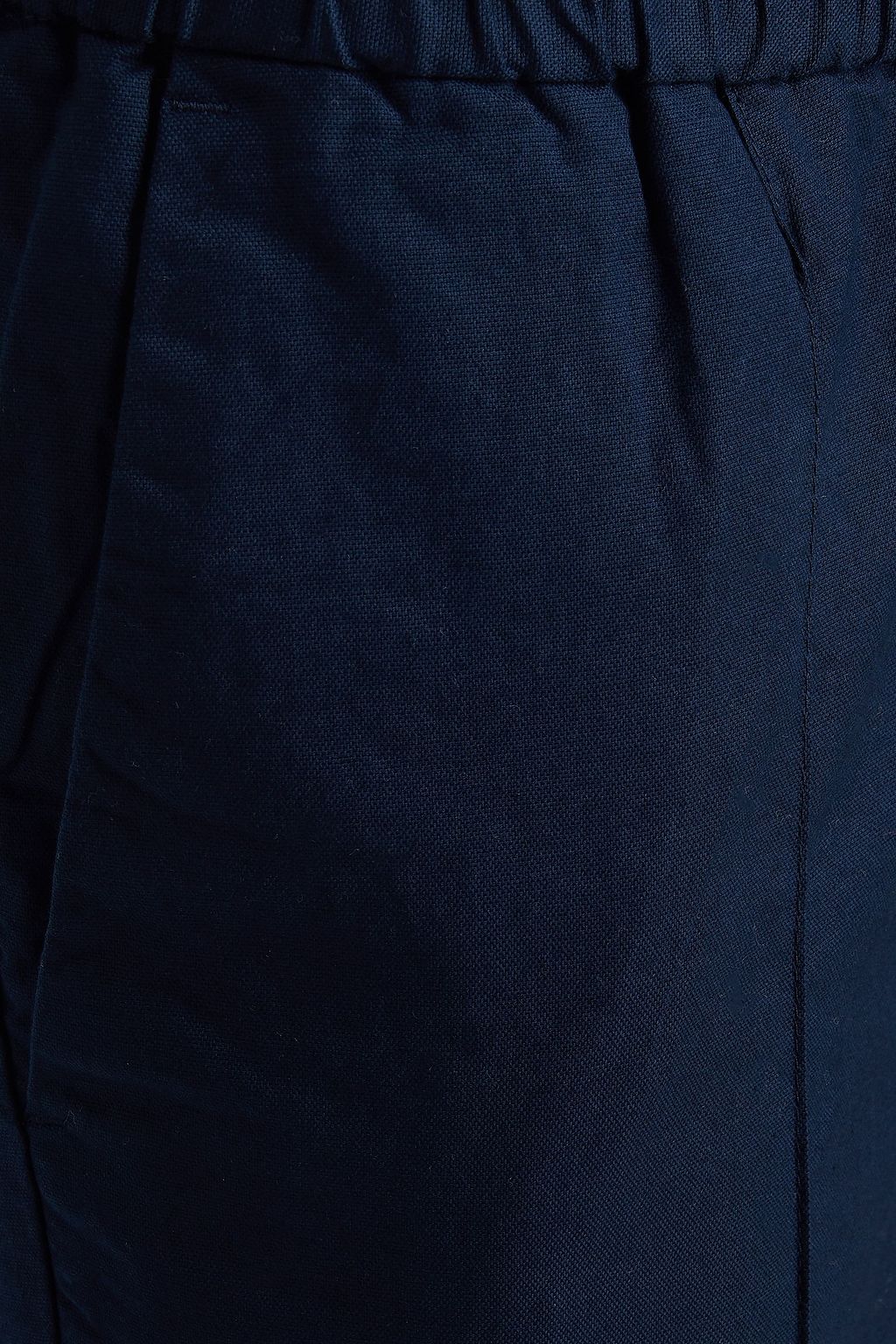 MICHAEL KORS Tapered stretch-cotton drawstring pants