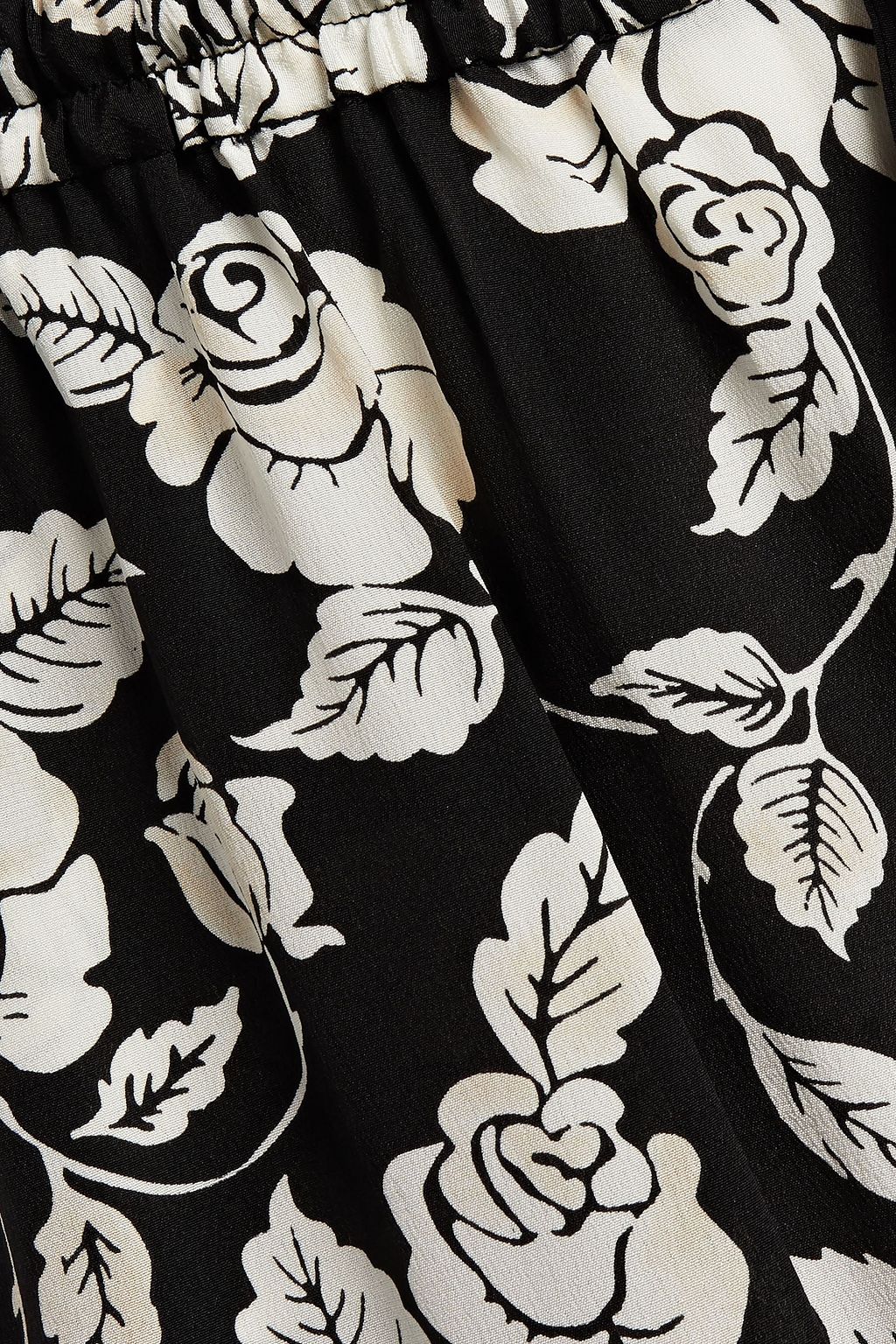 ZIMMERMANN Floral-print silk crepe de chine wide-leg pants