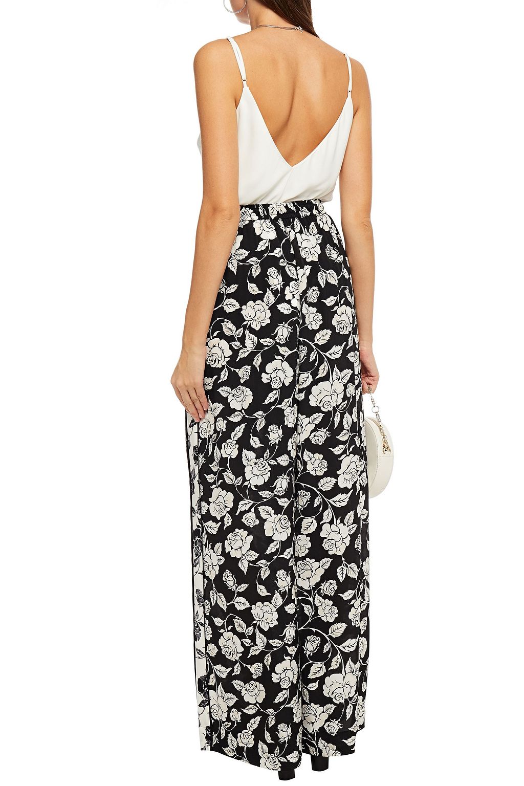 ZIMMERMANN Floral-print silk crepe de chine wide-leg pants