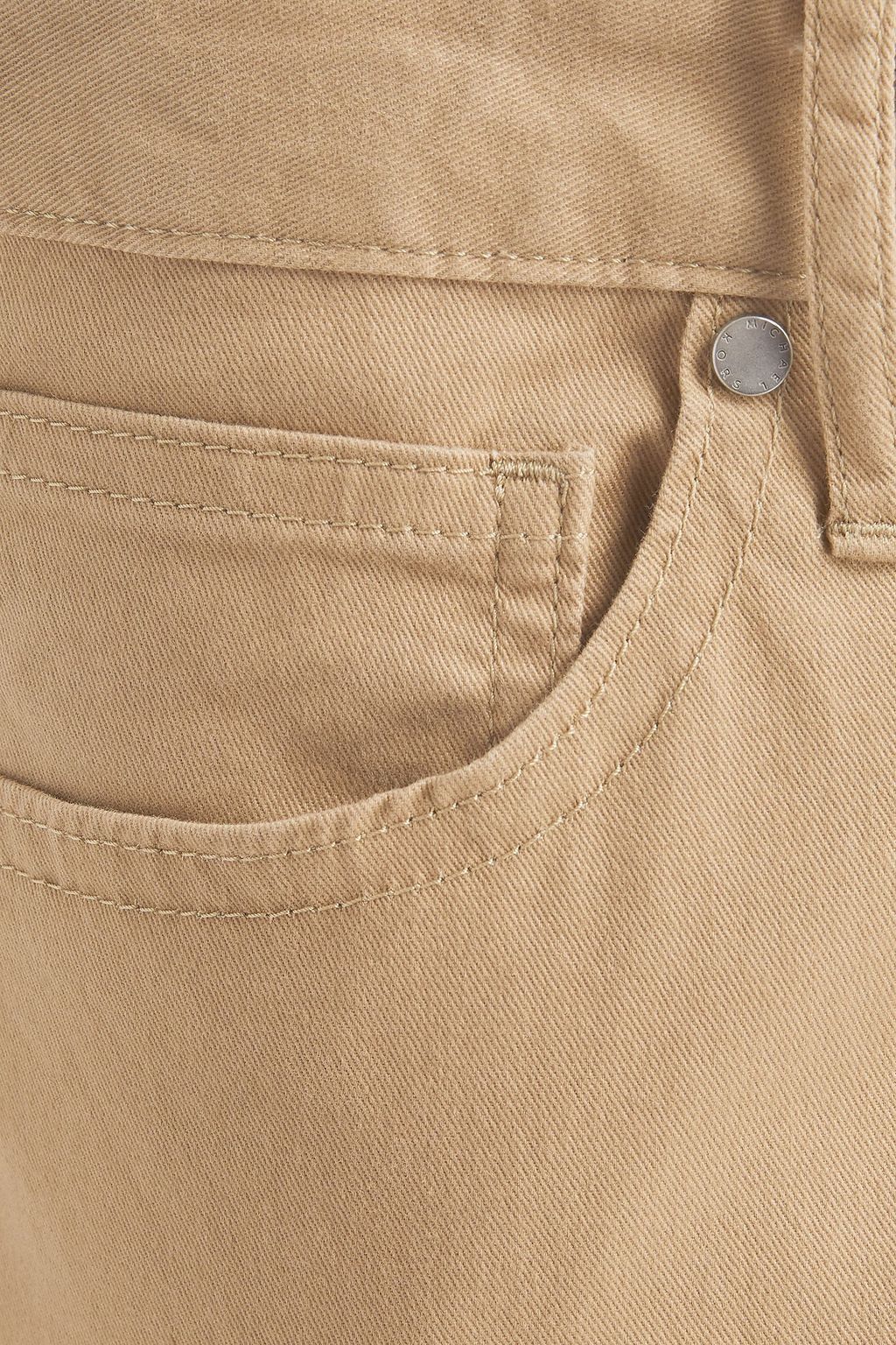 MICHAEL KORS Slim-fit stretch-cotton twill pants
