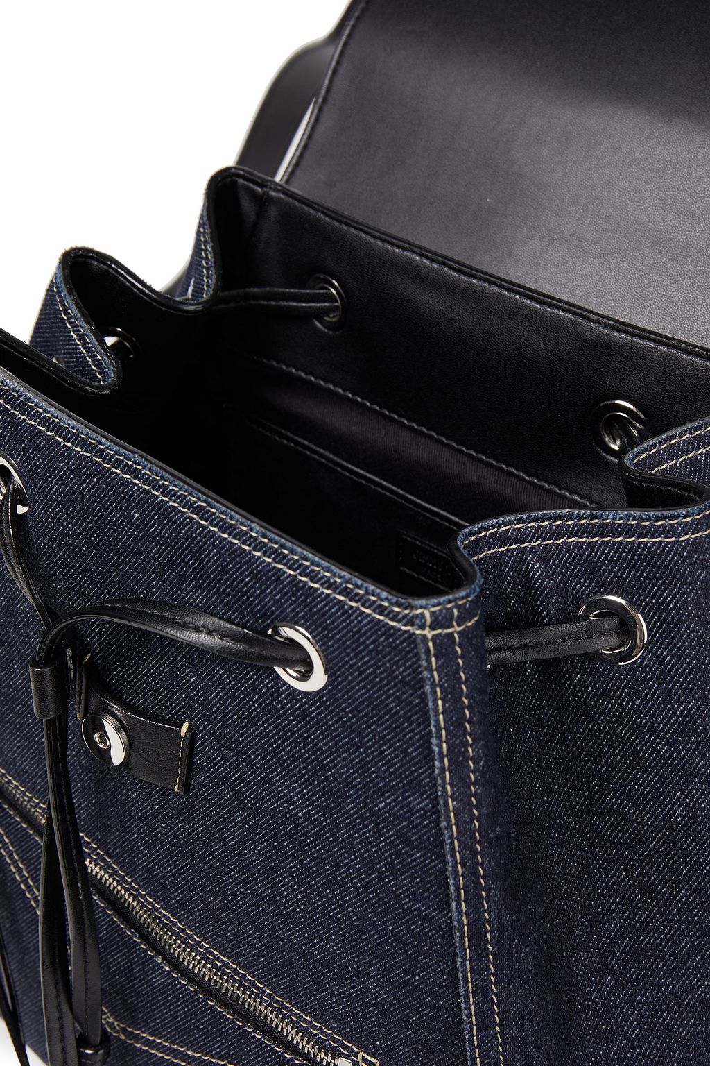JIMMY CHOO Tafira Rucksack aus Denim