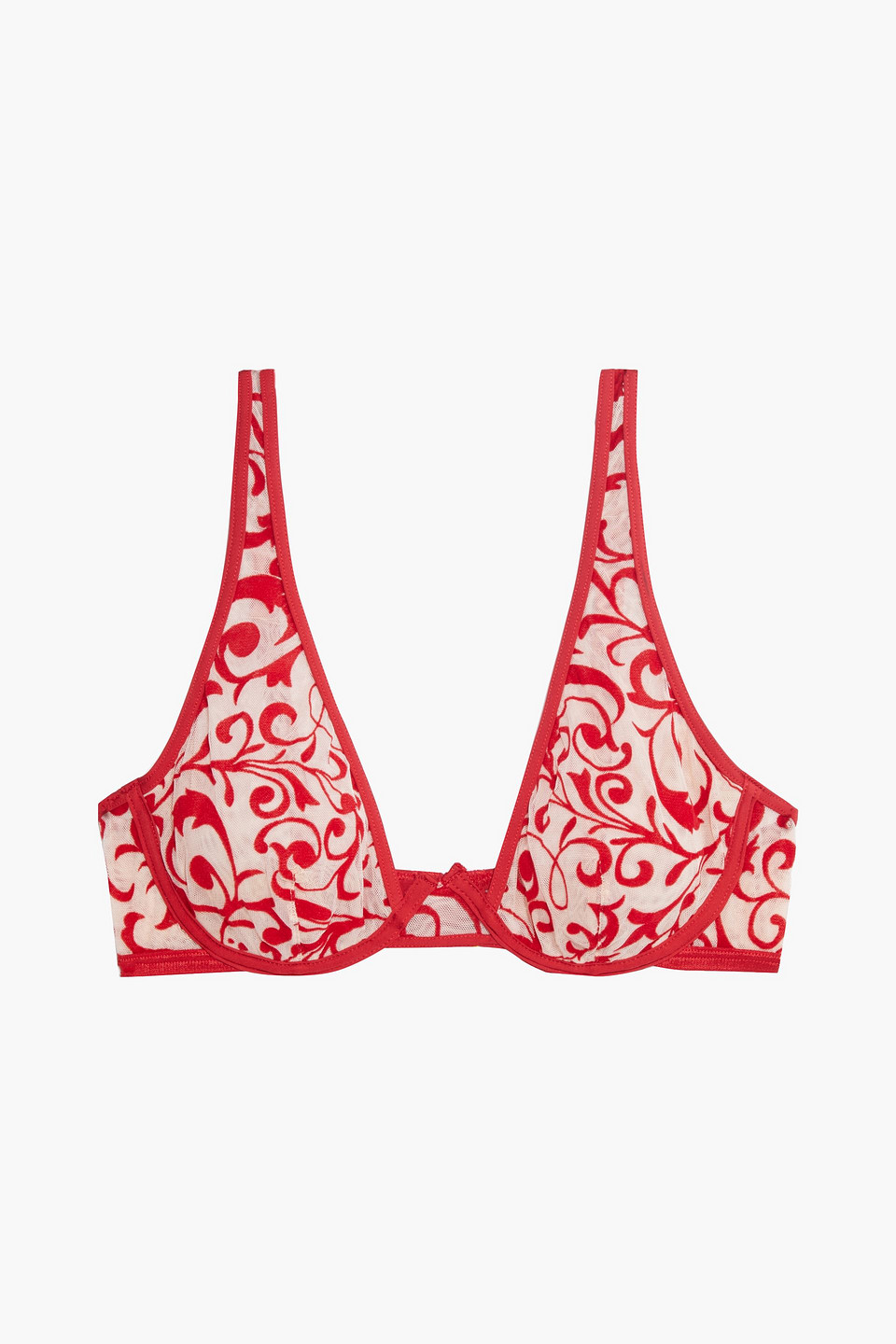 Cosabella Arietta flocked tulle underwired bra