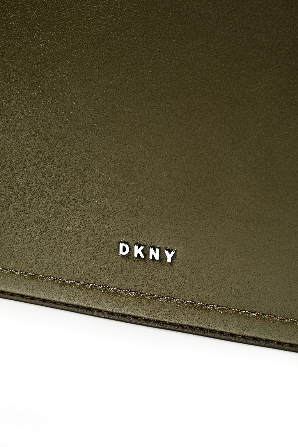 DKNY Suede and leather shoulder bag