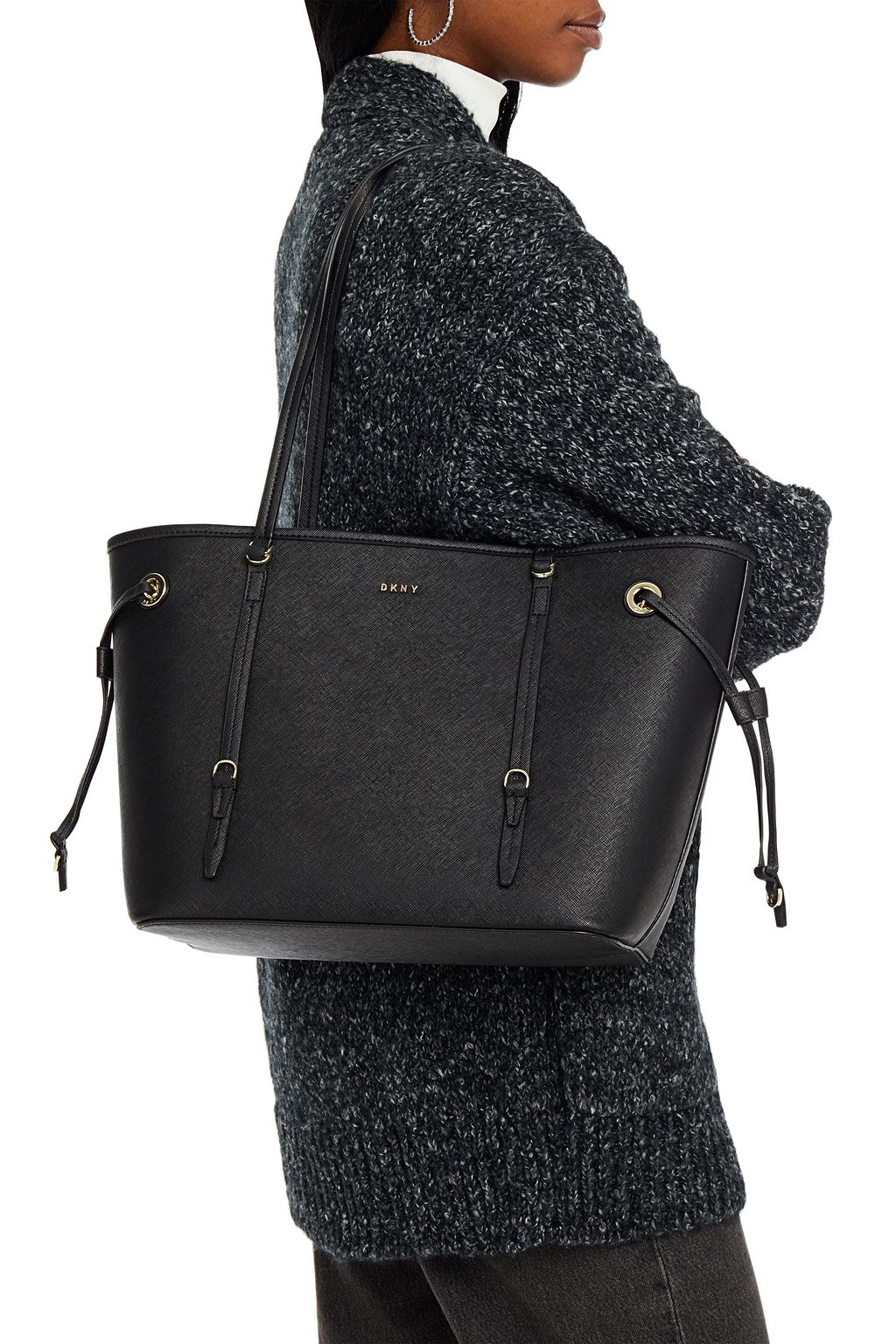 DKNY Faux leather tote