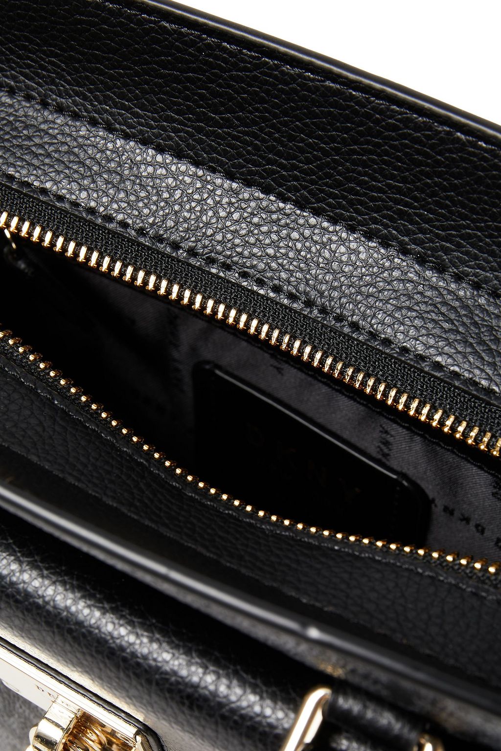 DKNY Logo-print faux leather tote