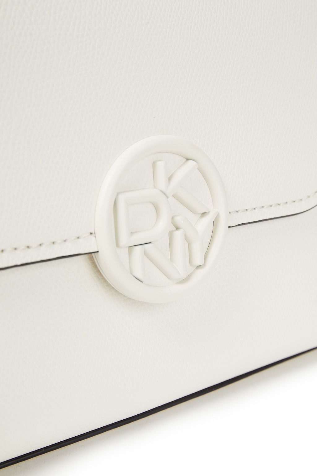 DKNY Textured-leather shoulder bag