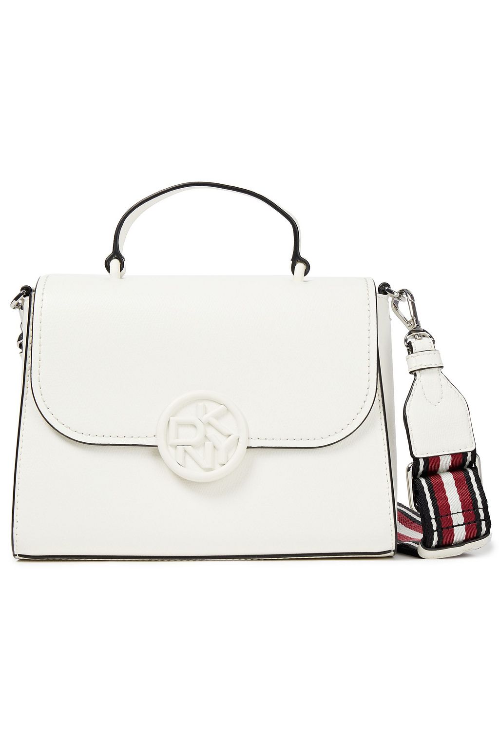 DKNY Textured-leather shoulder bag