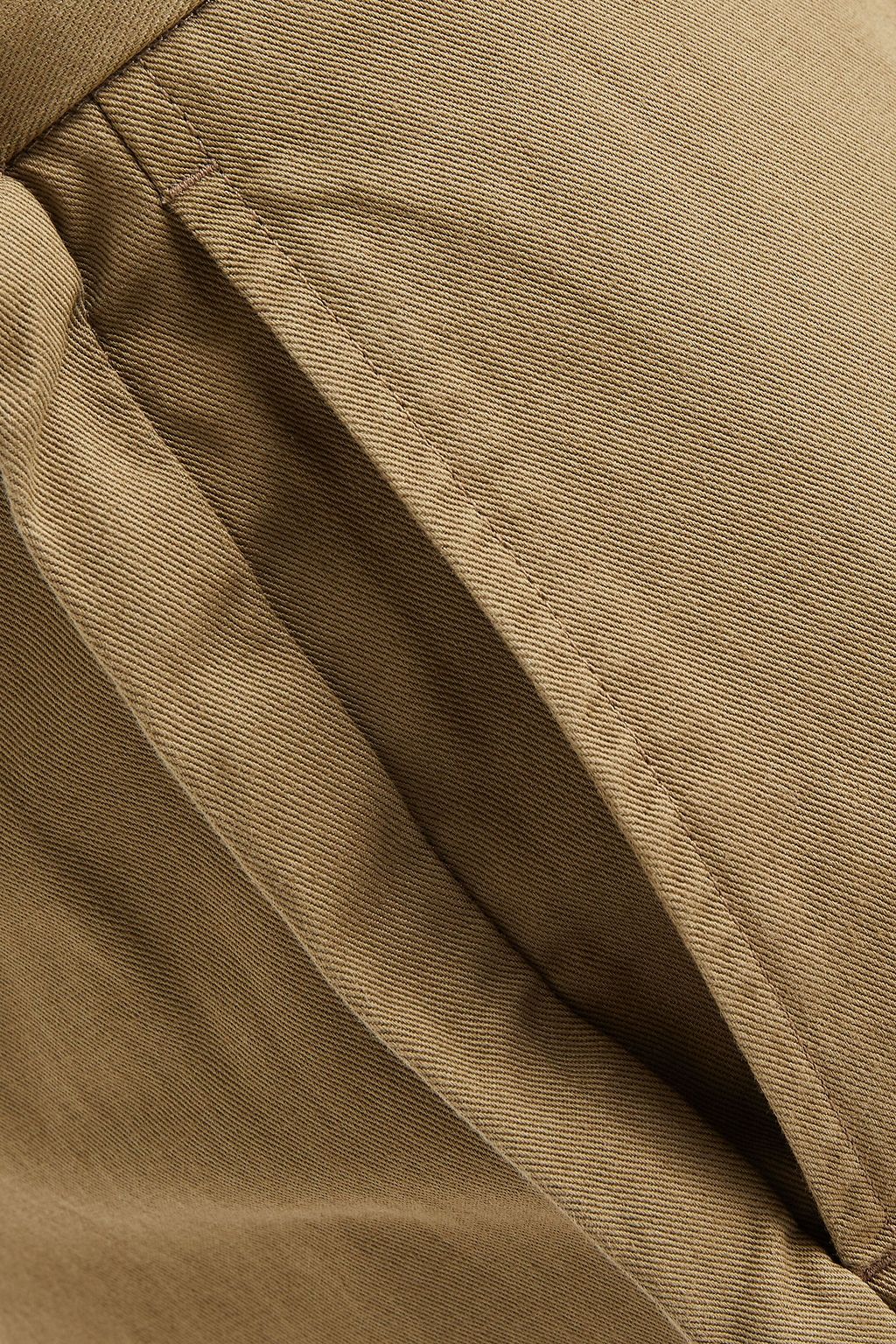 MAISON MARGIELA Pleated cotton-gabardine pants