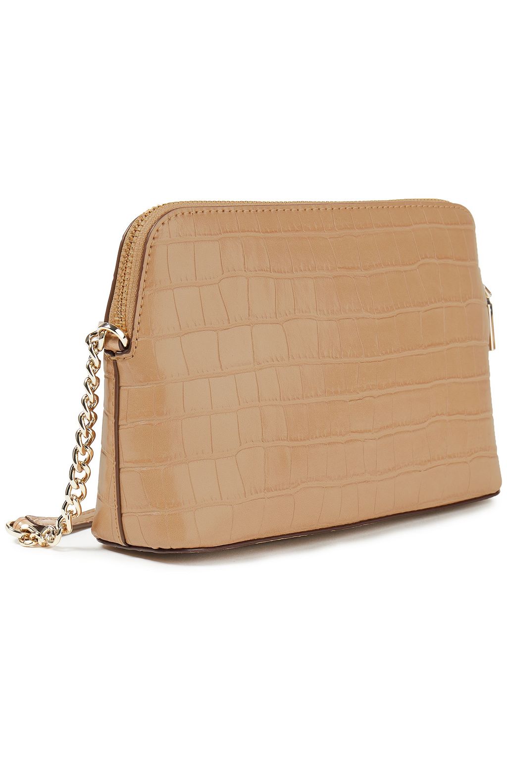 DKNY Faux croc-effect leather shoulder bag