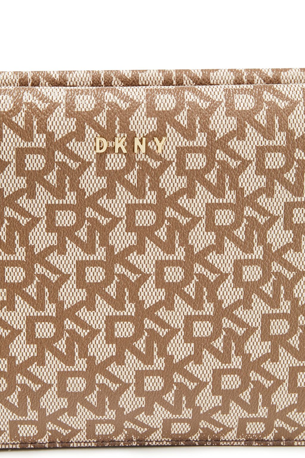 DKNY Logo-print faux leather shoulder bag