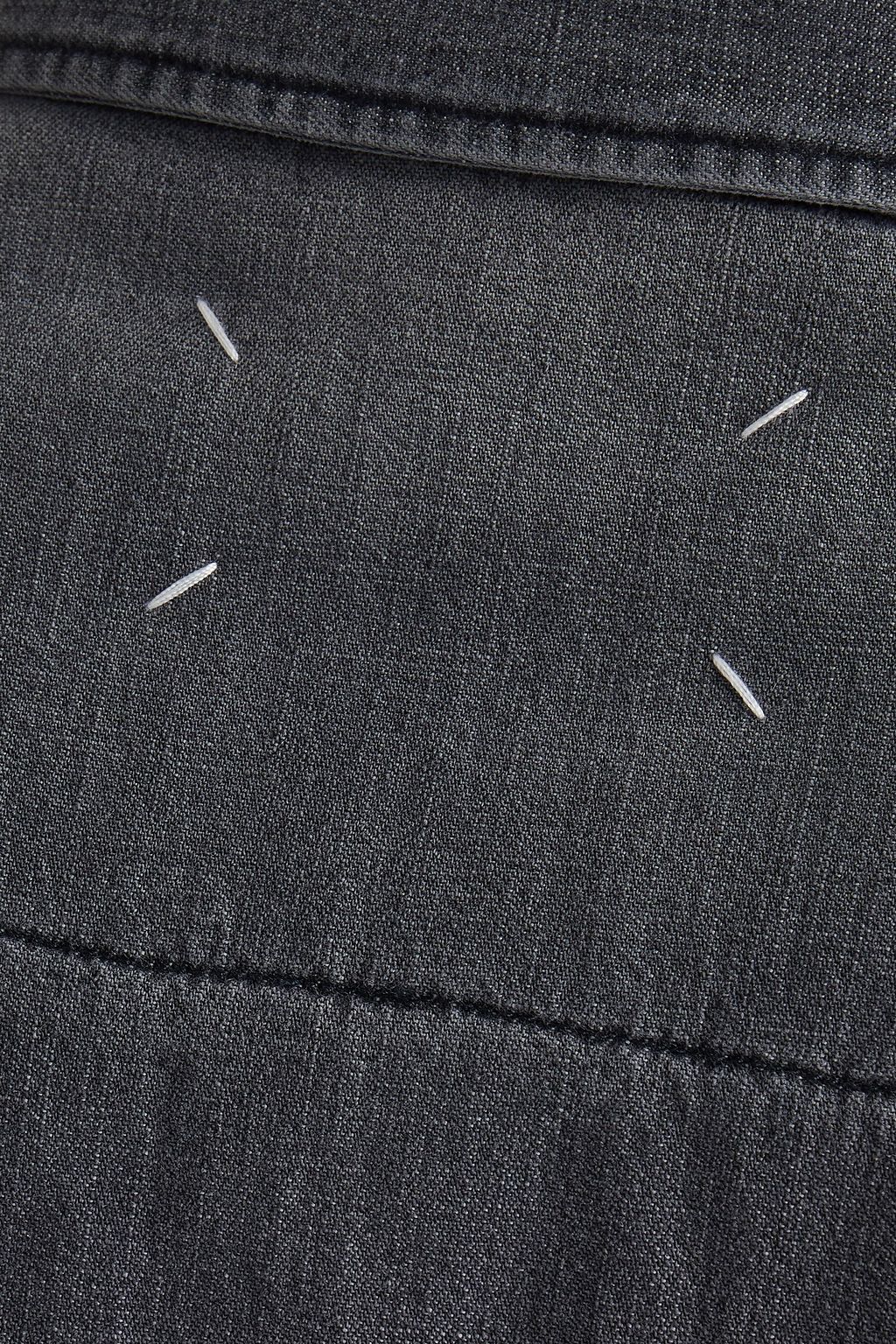 MAISON MARGIELA Appliquéd denim shirt