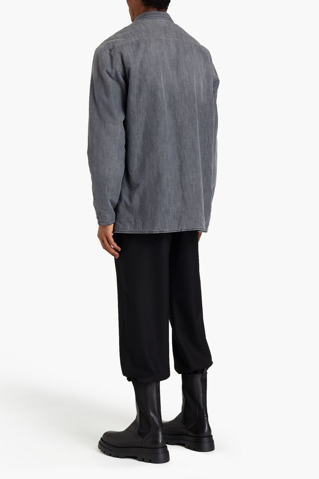 MAISON MARGIELA Appliquéd denim shirt