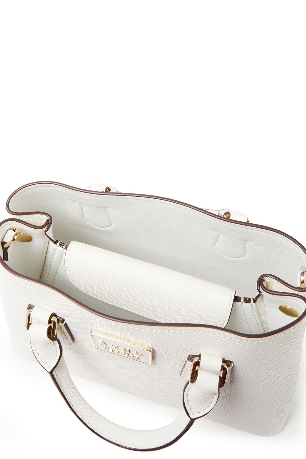 DKNY Textured-leather tote