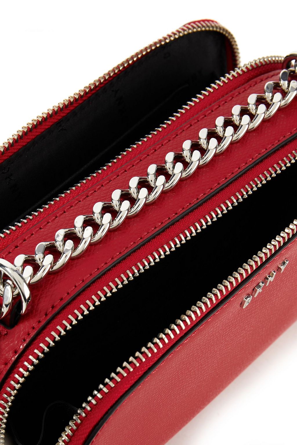 DKNY Textured-leather shoulder bag