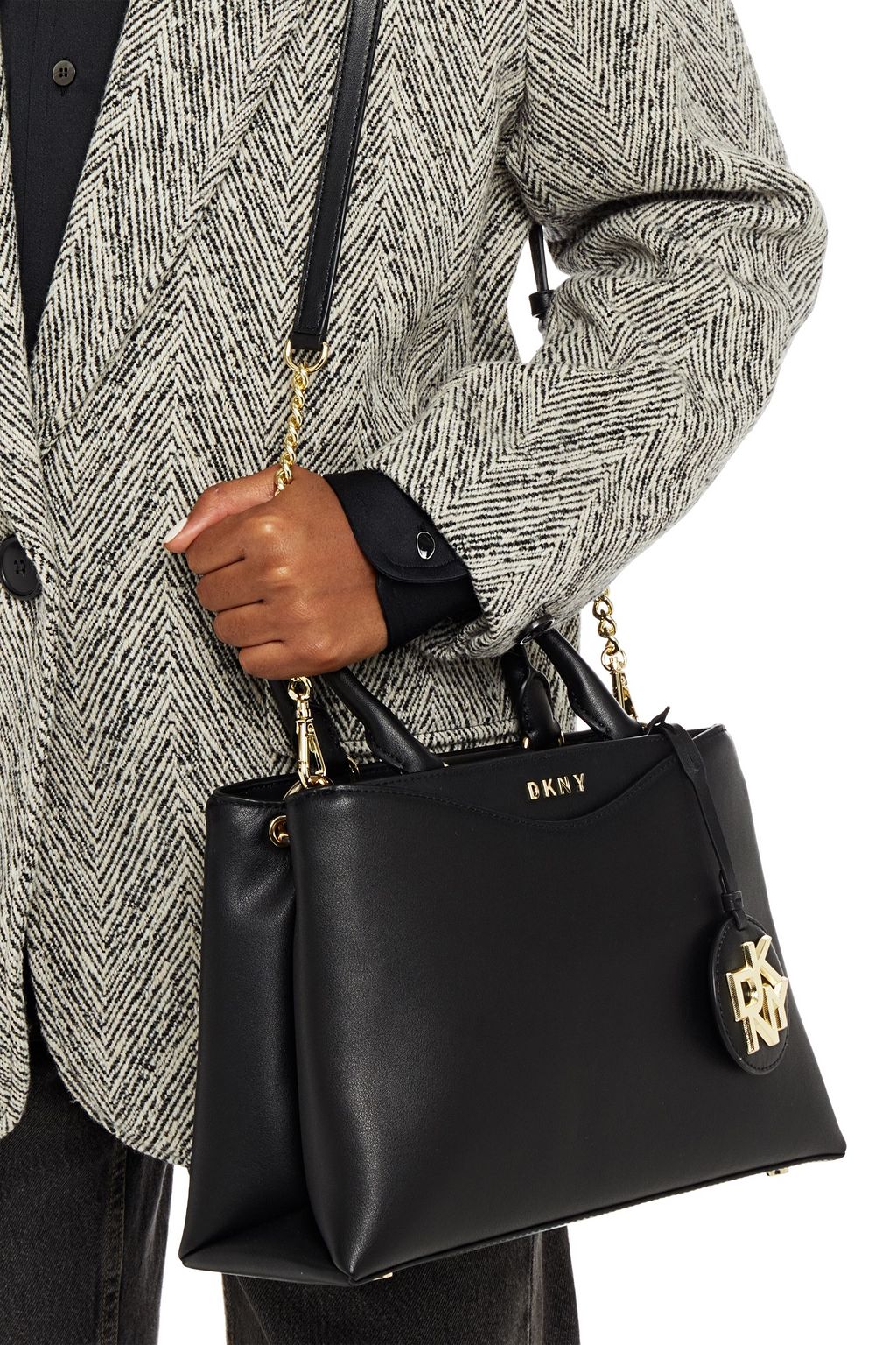 DKNY レザー トートバッグ