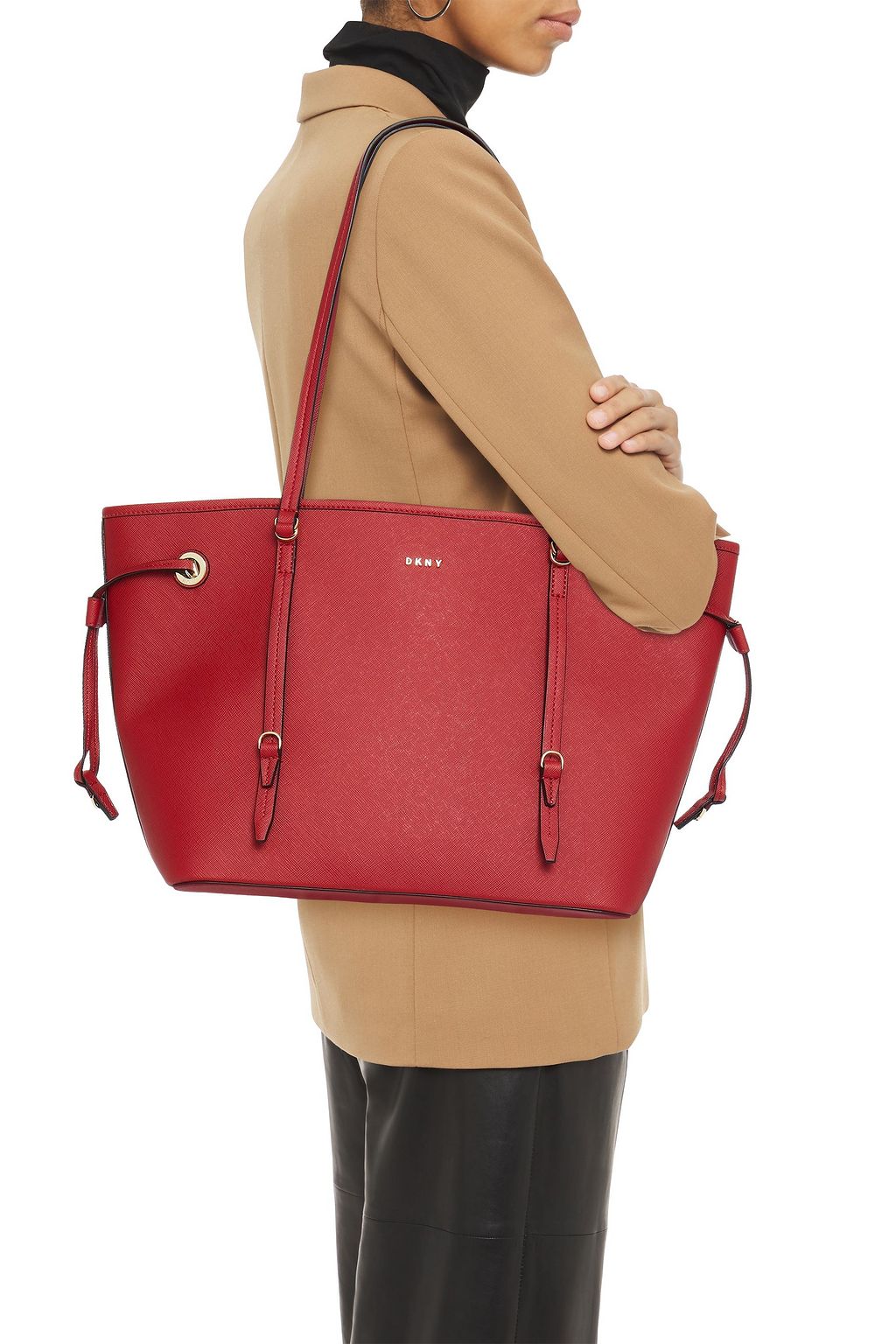 DKNY Faux leather tote