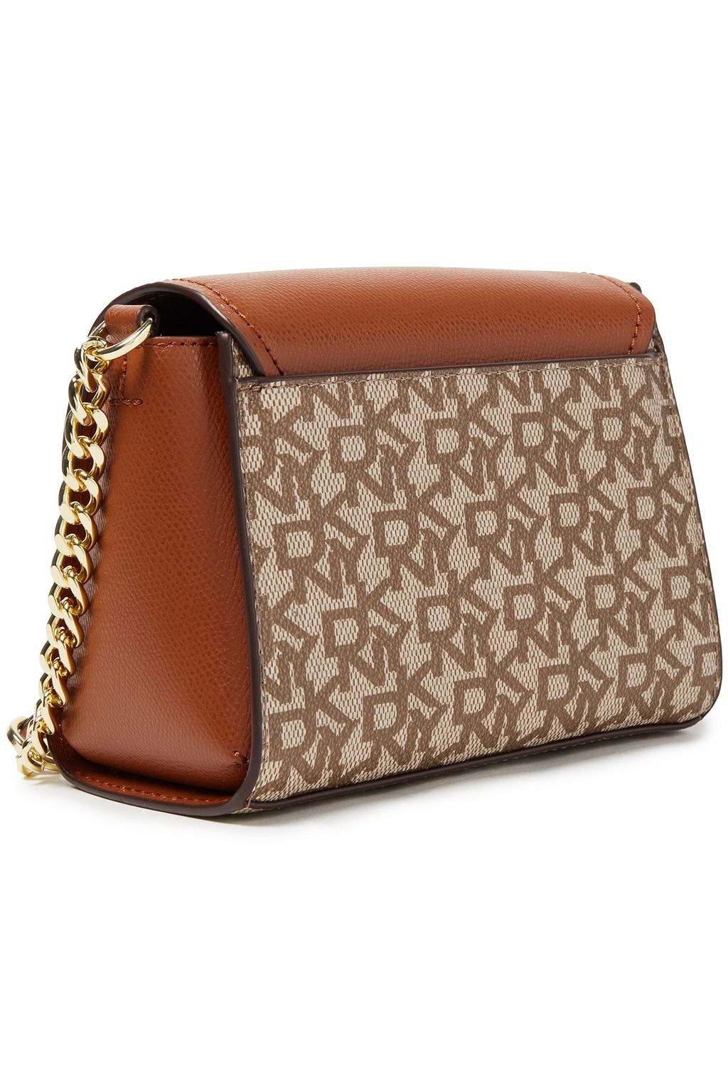 DKNY Logo-print faux leather shoulder bag