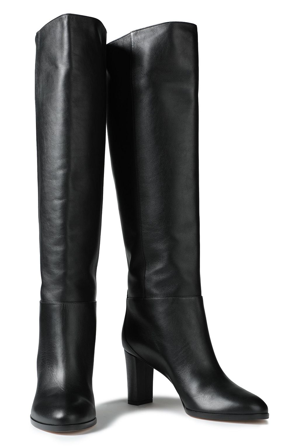 JIMMY CHOO Madalie 80 leather knee boots | THE OUTNET