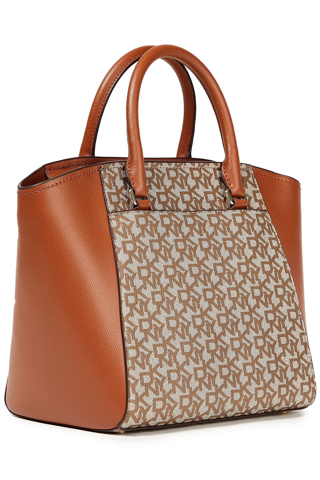 DKNY Logo-print faux leather tote