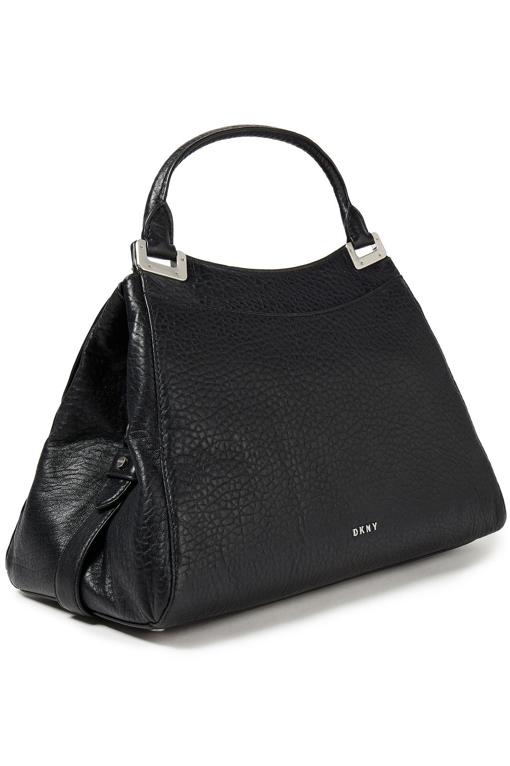 DKNY Pebbled-leather tote