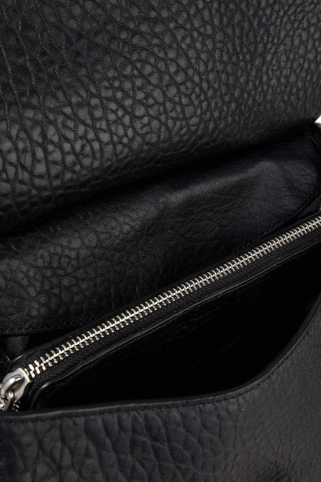 DKNY Pebbled-leather tote