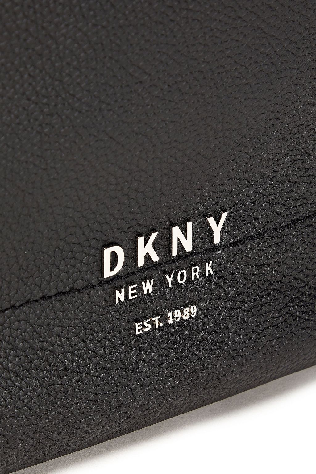 DKNY Textured-leather shoulder bag