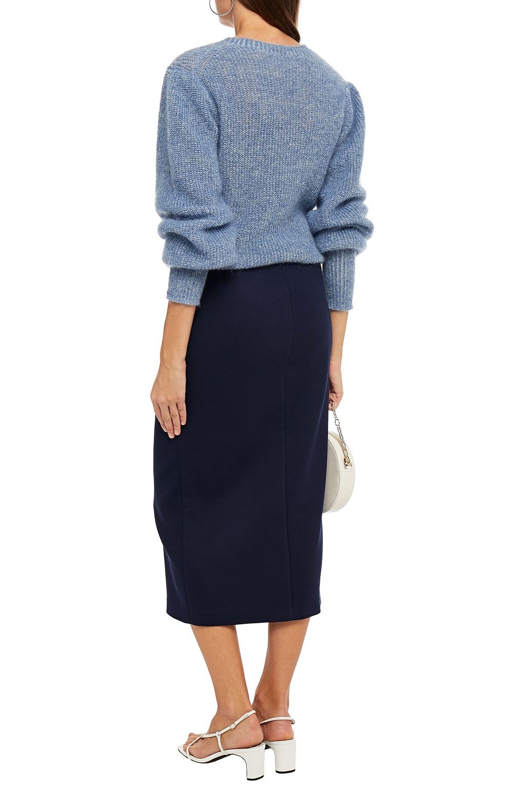 ADAM LIPPES Twill pencil skirt