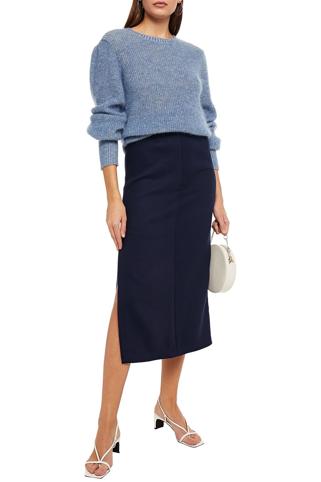 ADAM LIPPES Twill pencil skirt