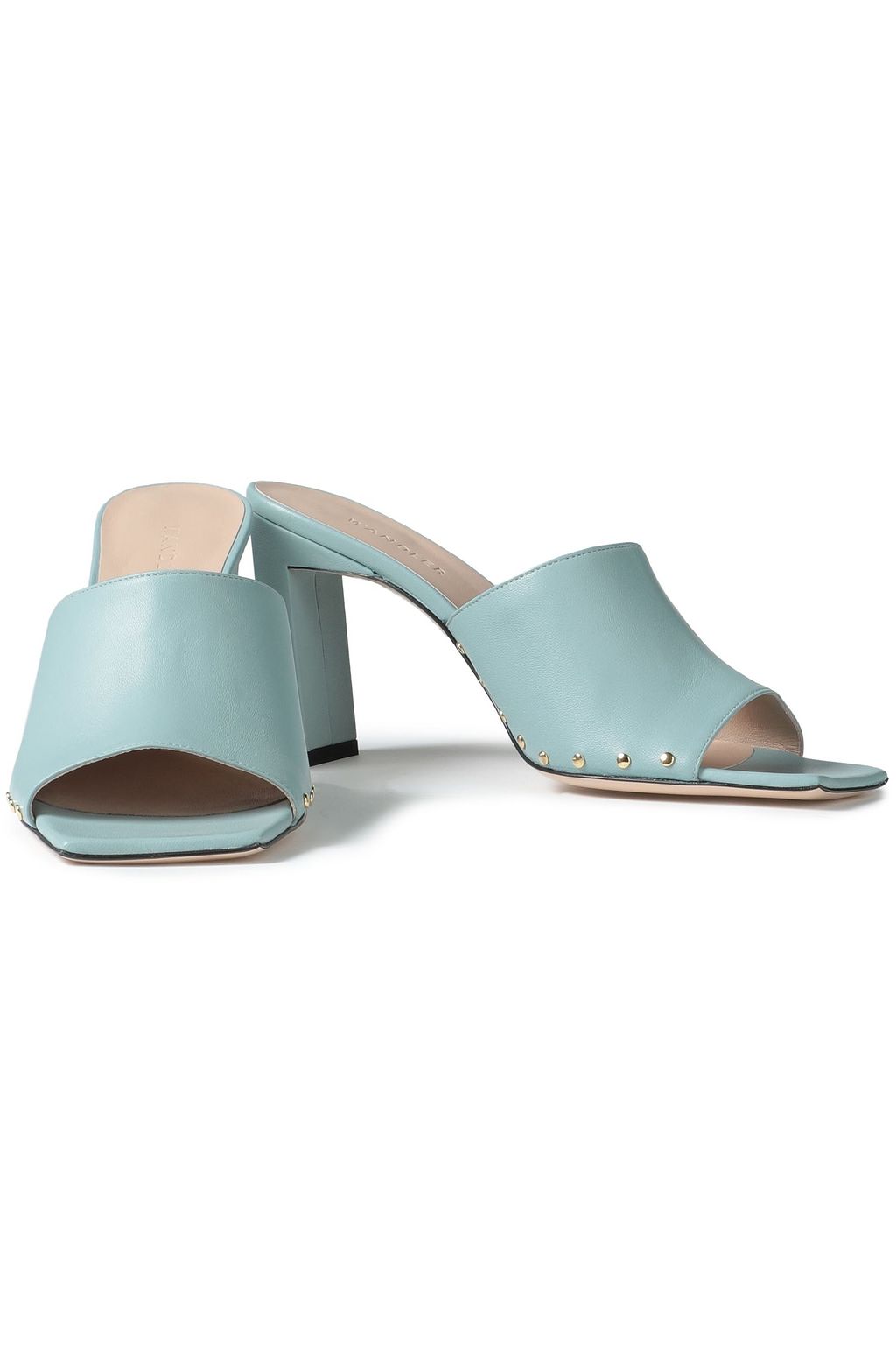 WANDLER Nana studded leather mules