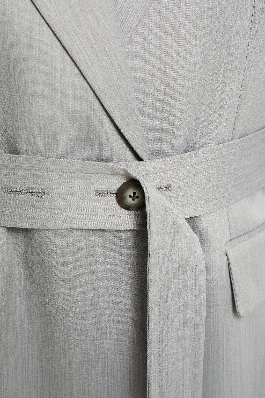 GAUGE81 Merida belted mélange wool-blend blazer