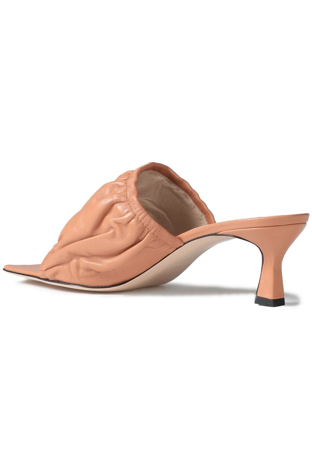 WANDLER Ava gathered leather mules