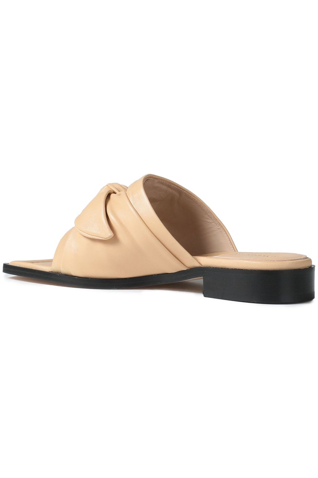 WANDLER Louisa knotted leather mules