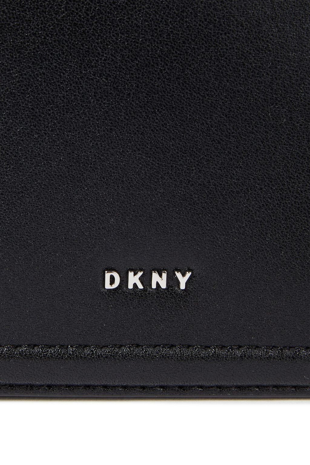 DKNY Suede and leather shoulder bag
