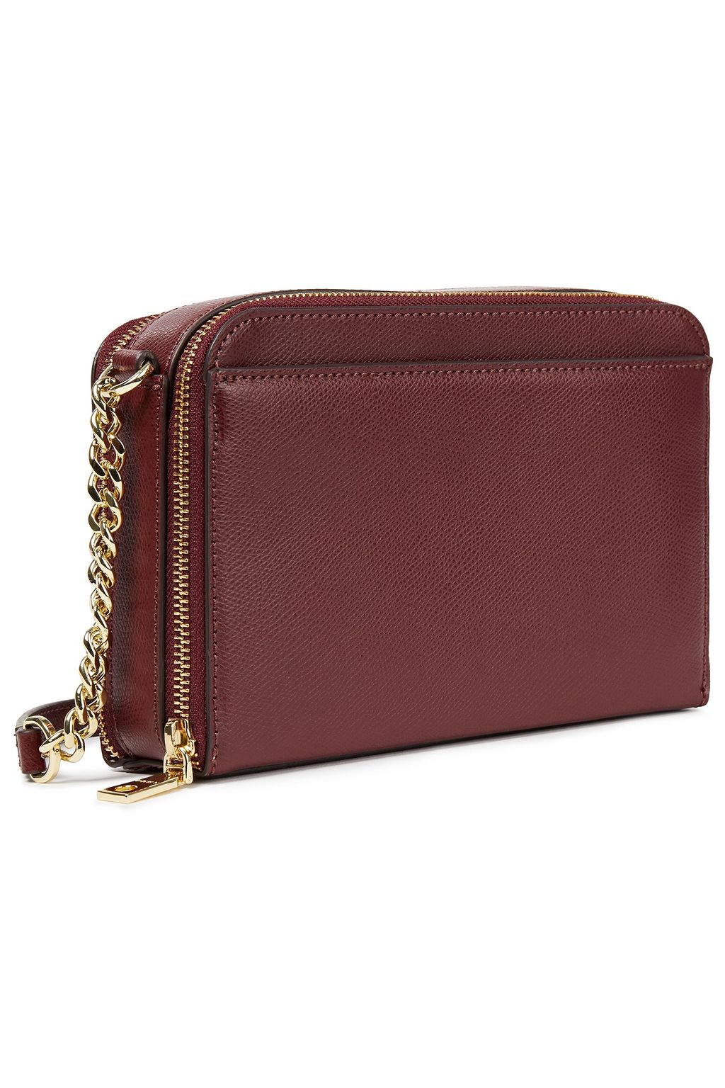 DKNY Textured-leather shoulder bag