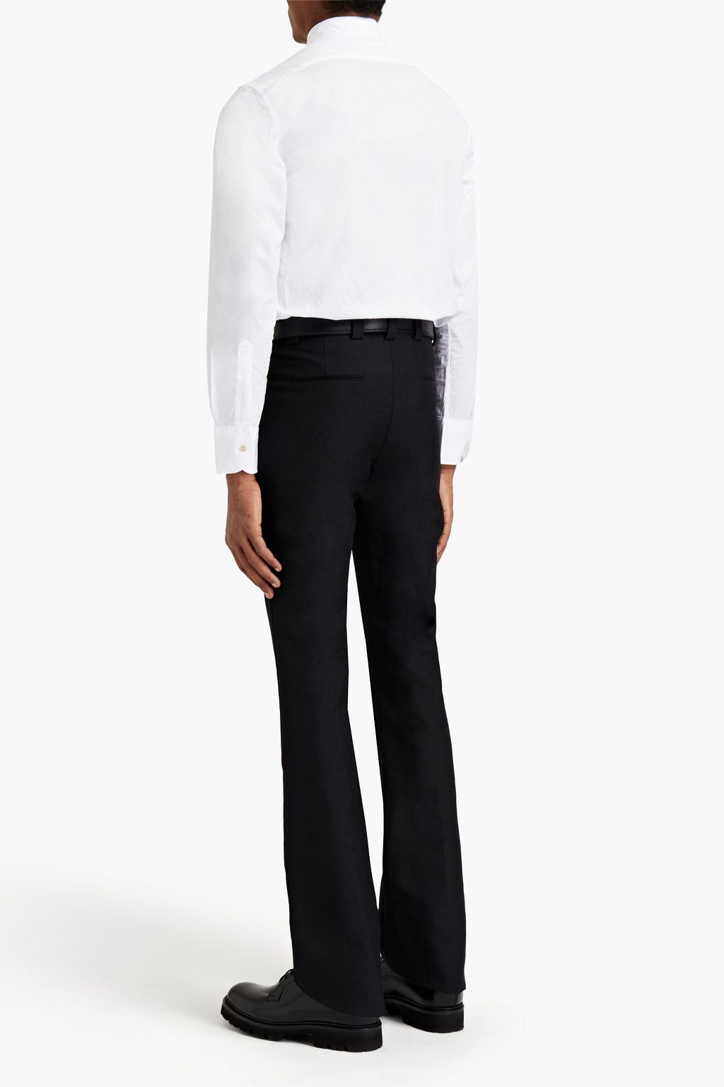 MAISON MARGIELA Grain de poudre wool and mohair-blend pants