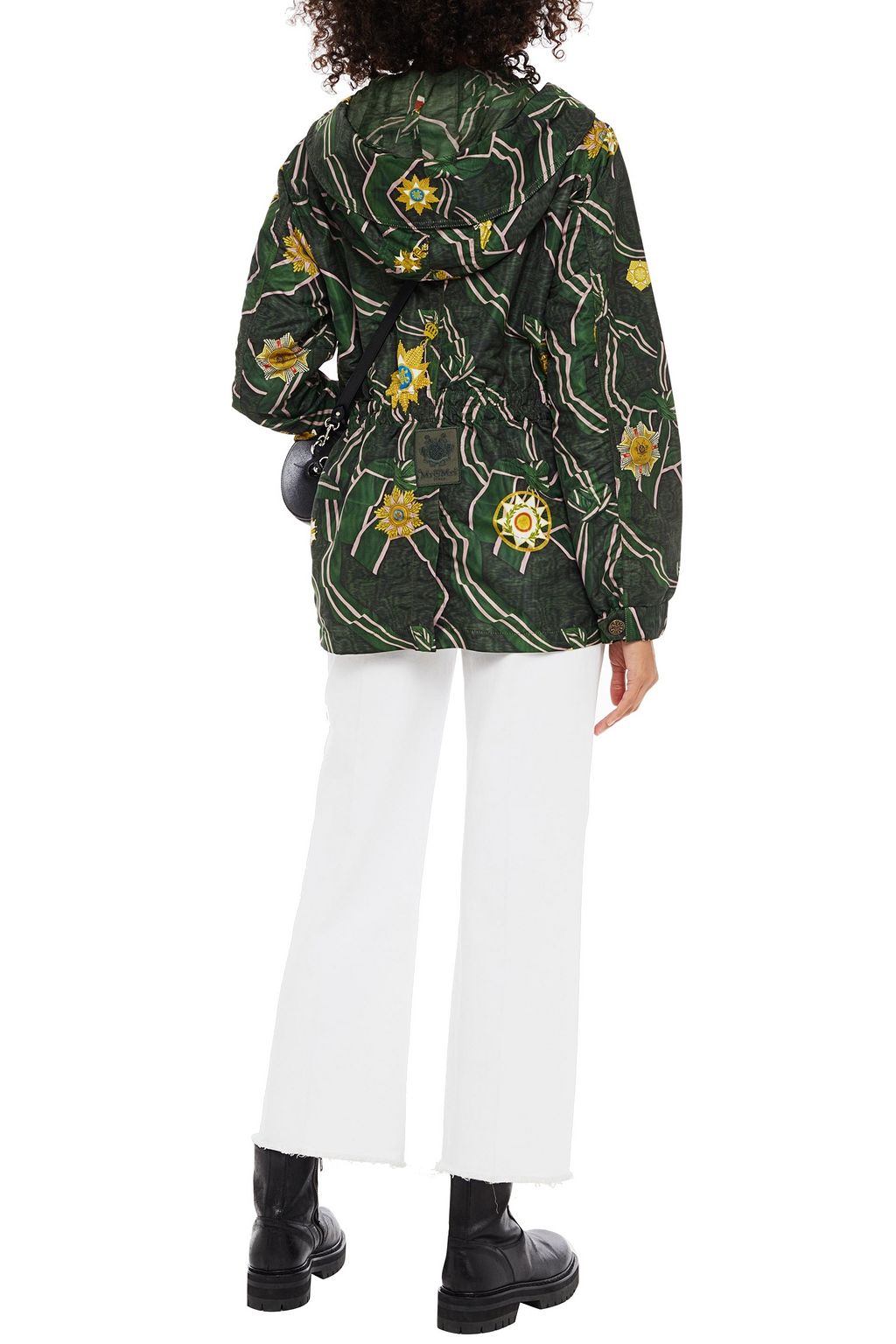 MR & MRS ITALY Printed shell field jacket