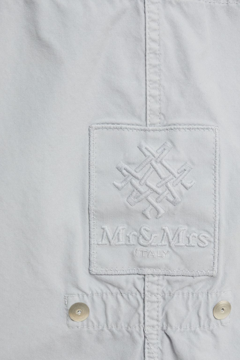 MR & MRS ITALY Cotton hooded parka