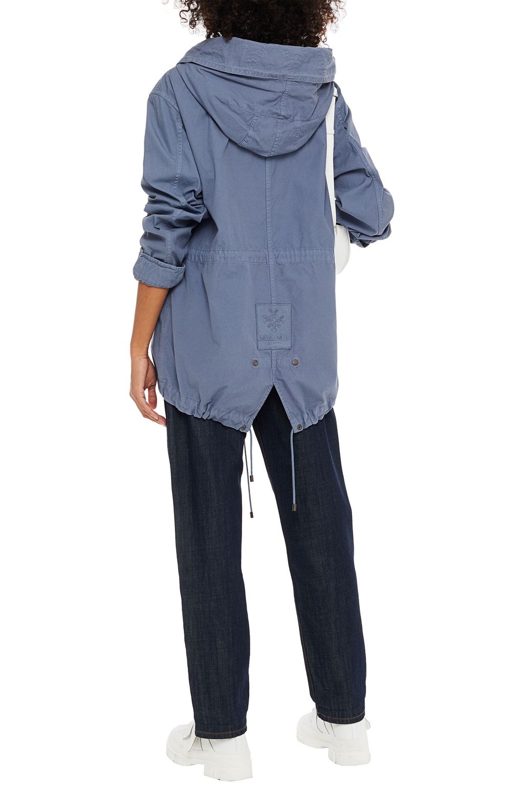 MR & MRS ITALY Cotton hooded parka