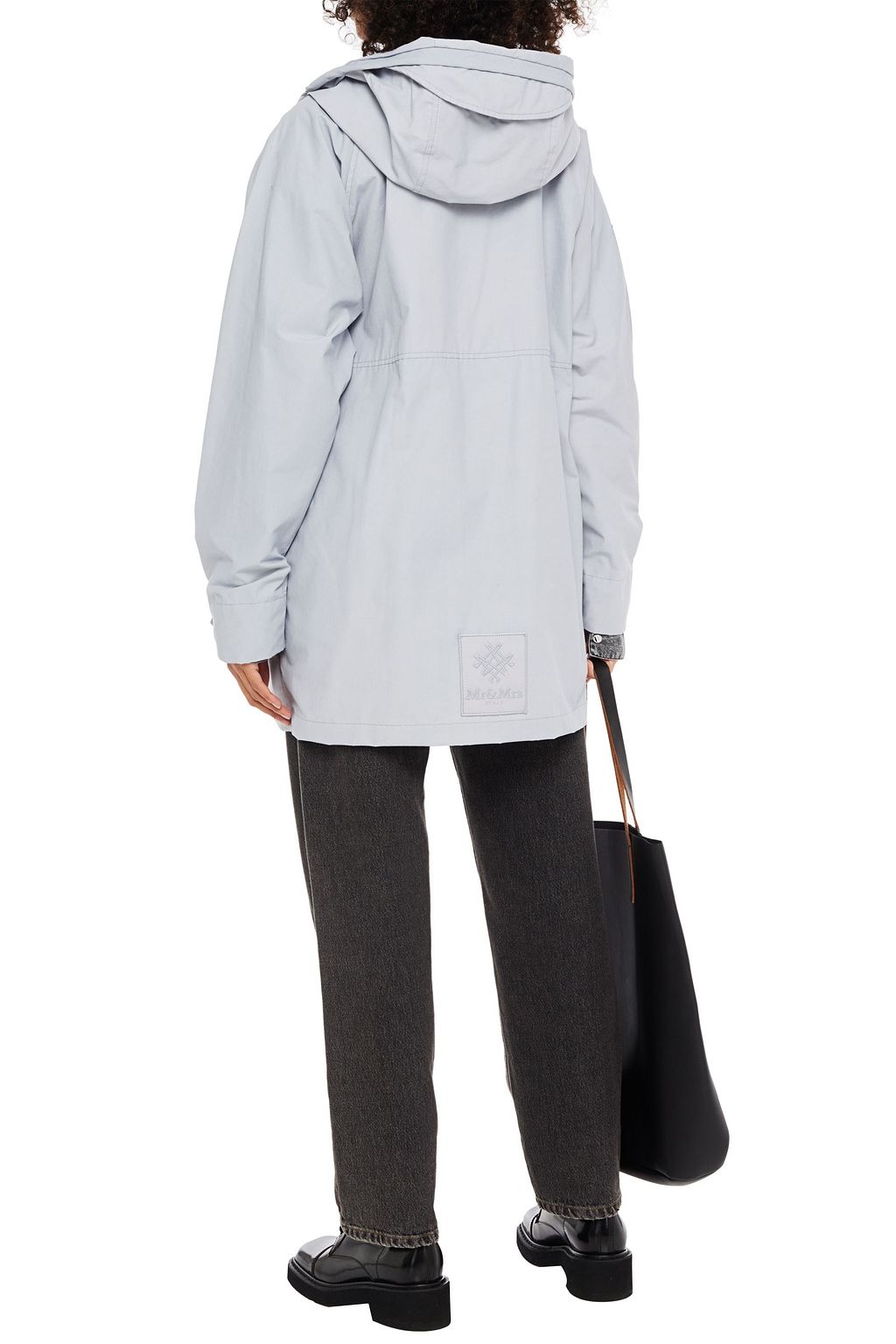 MR & MRS ITALY Cotton-blend hooded parka