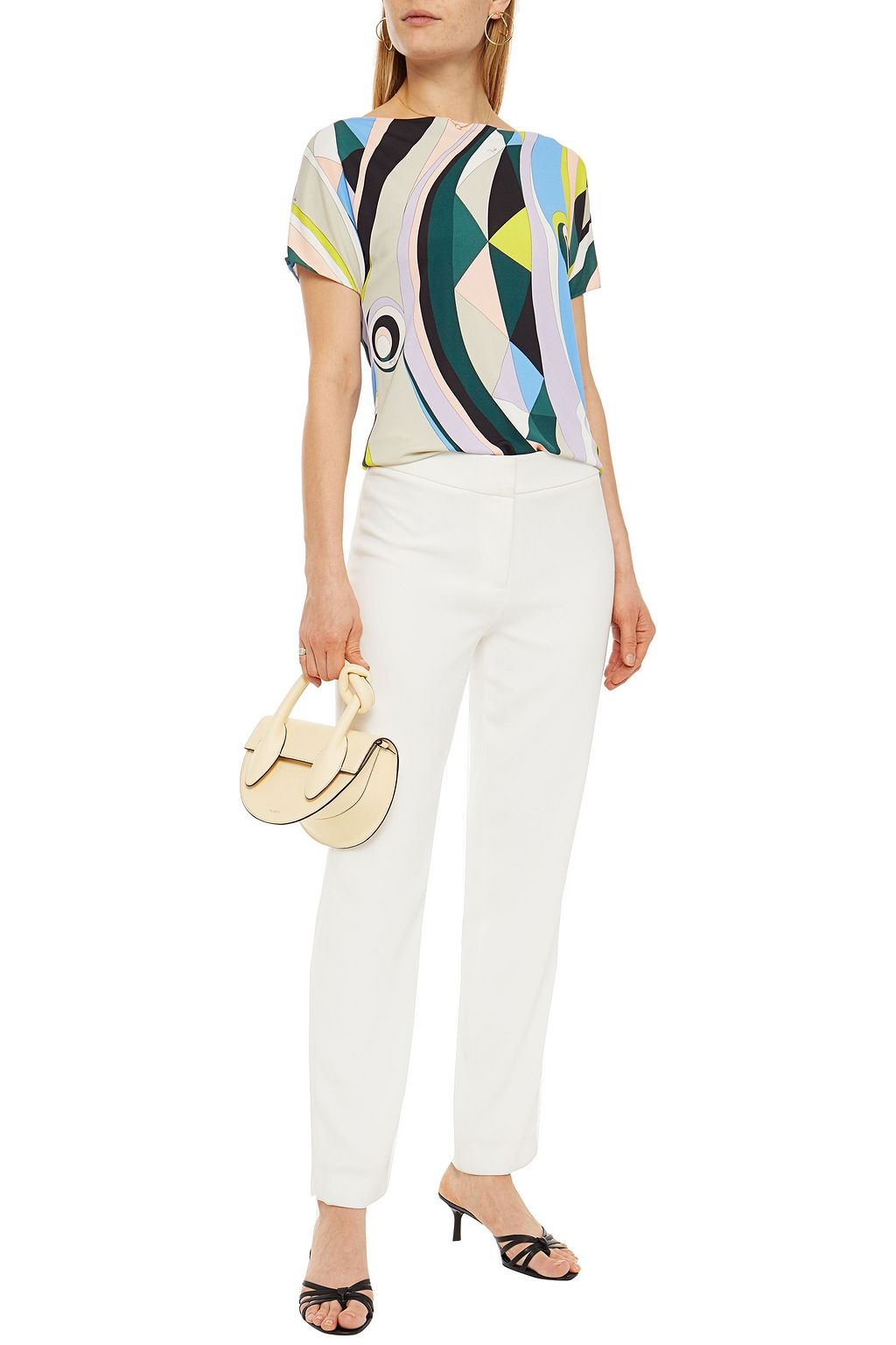 PUCCI Printed jersey top