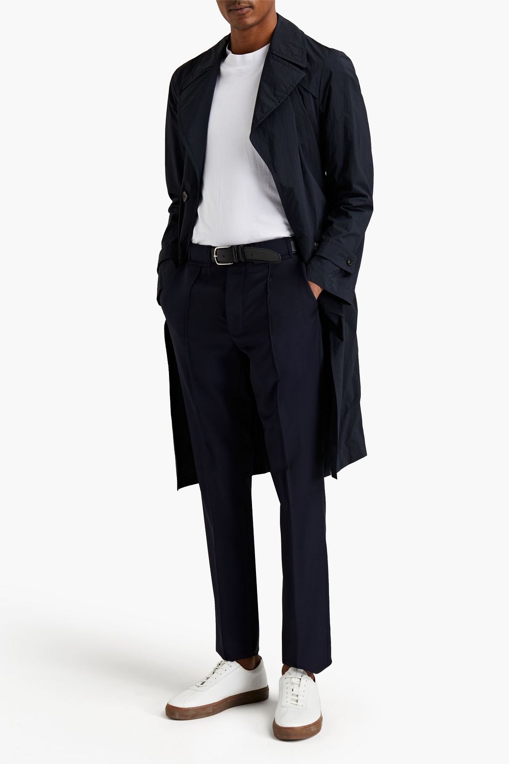 MAISON MARGIELA Tapered grain de poudre wool and mohair-blend pants