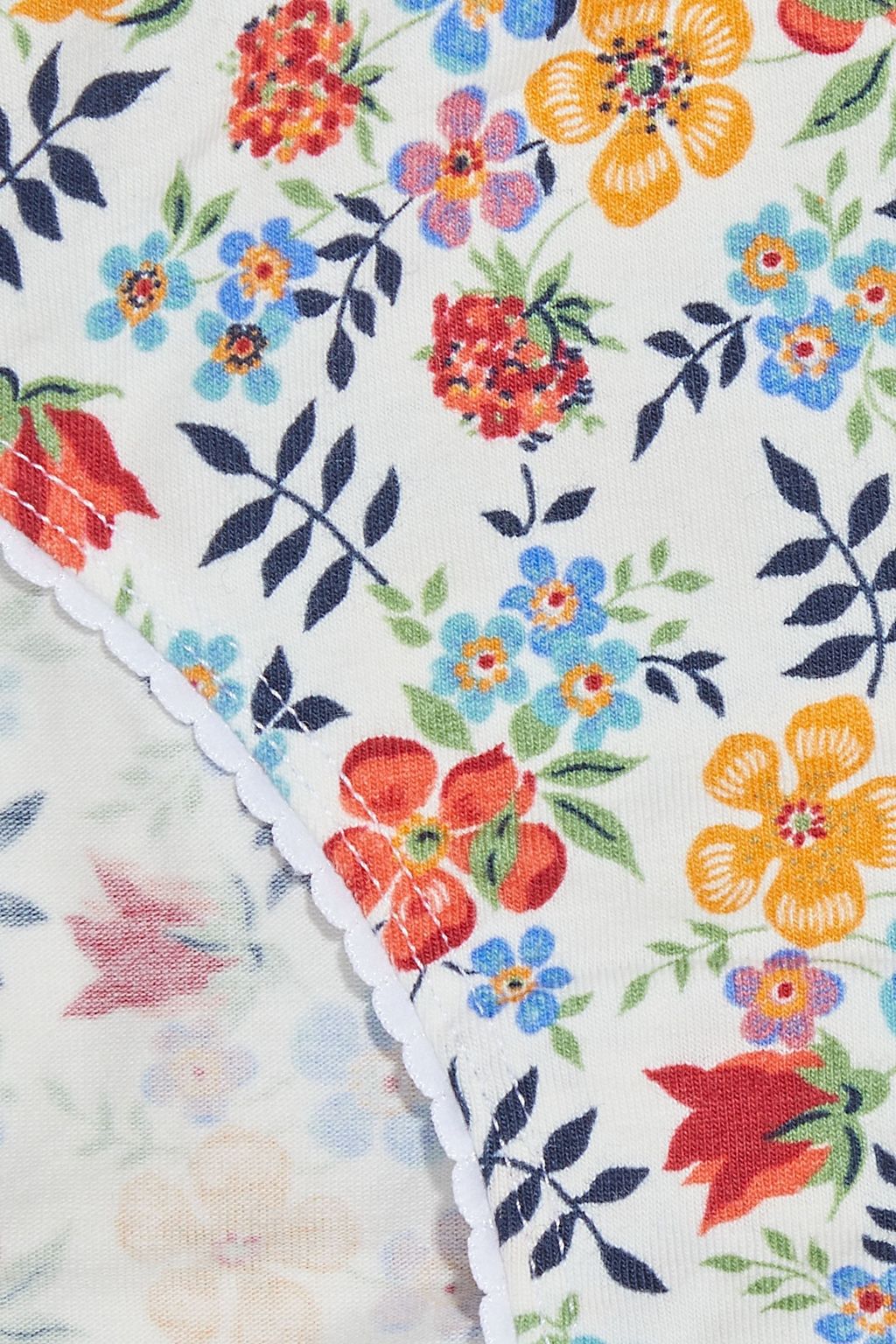 SLEEPY JONES Floral-print stretch-cotton jersey low-rise briefs