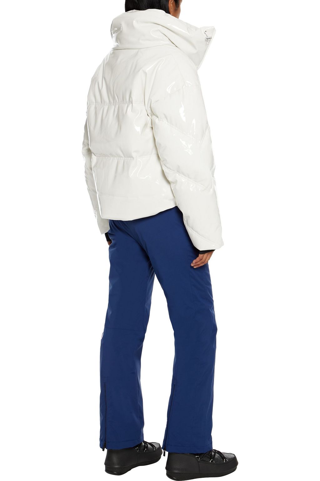 quilted vinyl down ski jacket | CORDOVA 