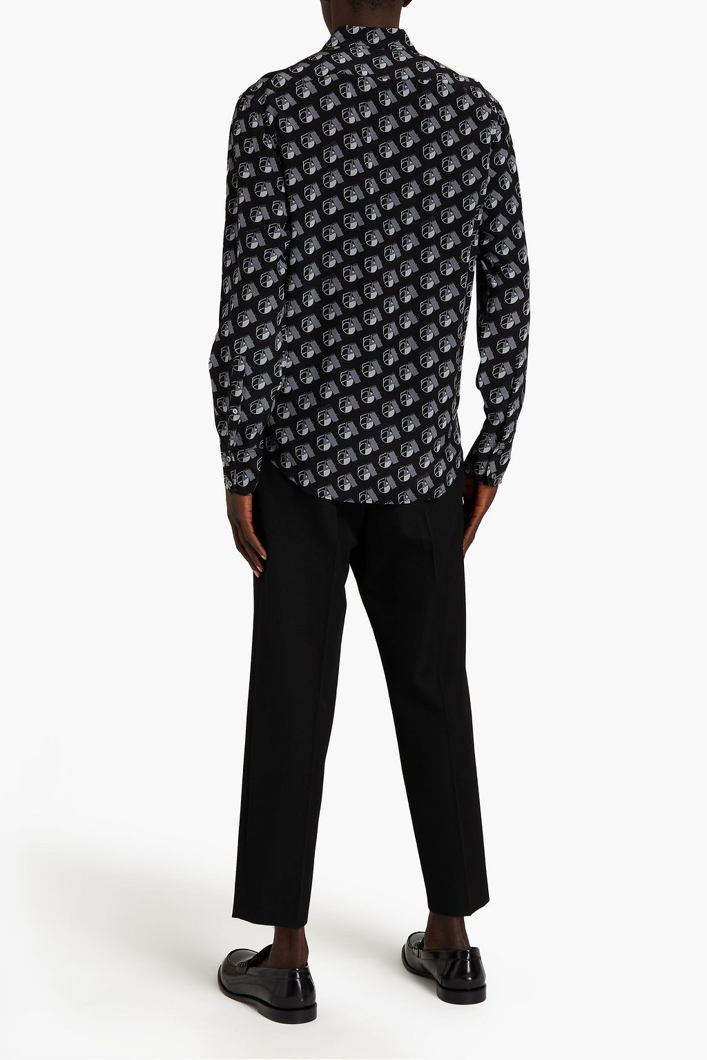 MICHAEL KORS Printed silk crepe de chine shirt