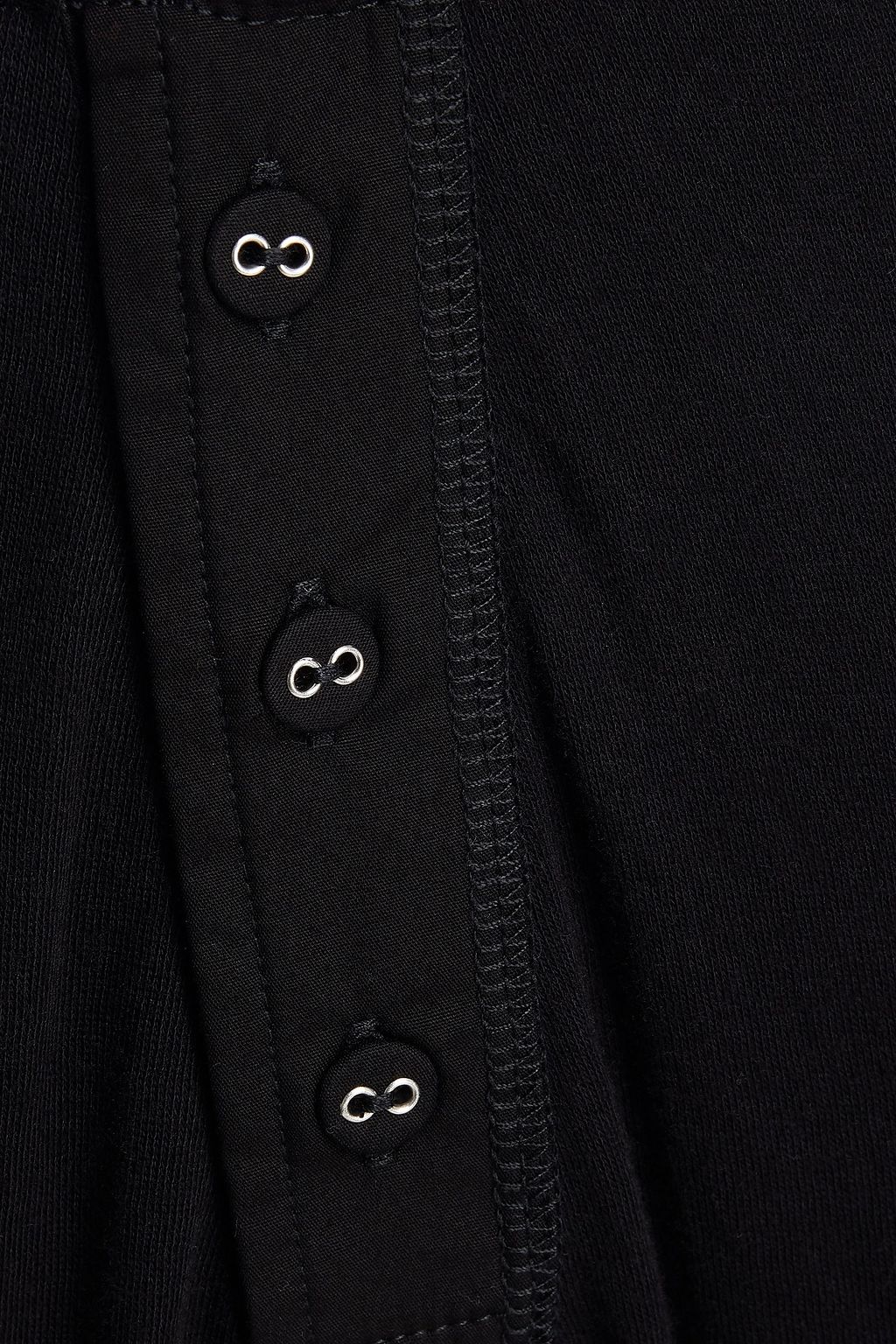 RAG & BONE Tapered canvas-trimmed cotton-jersey track pants