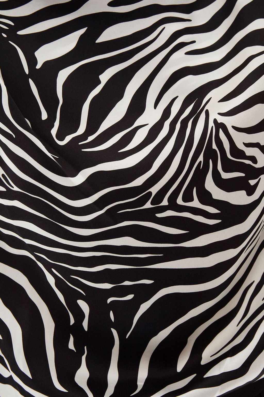 GAUGE81 Yamagata zebra-print silk-satin blouse