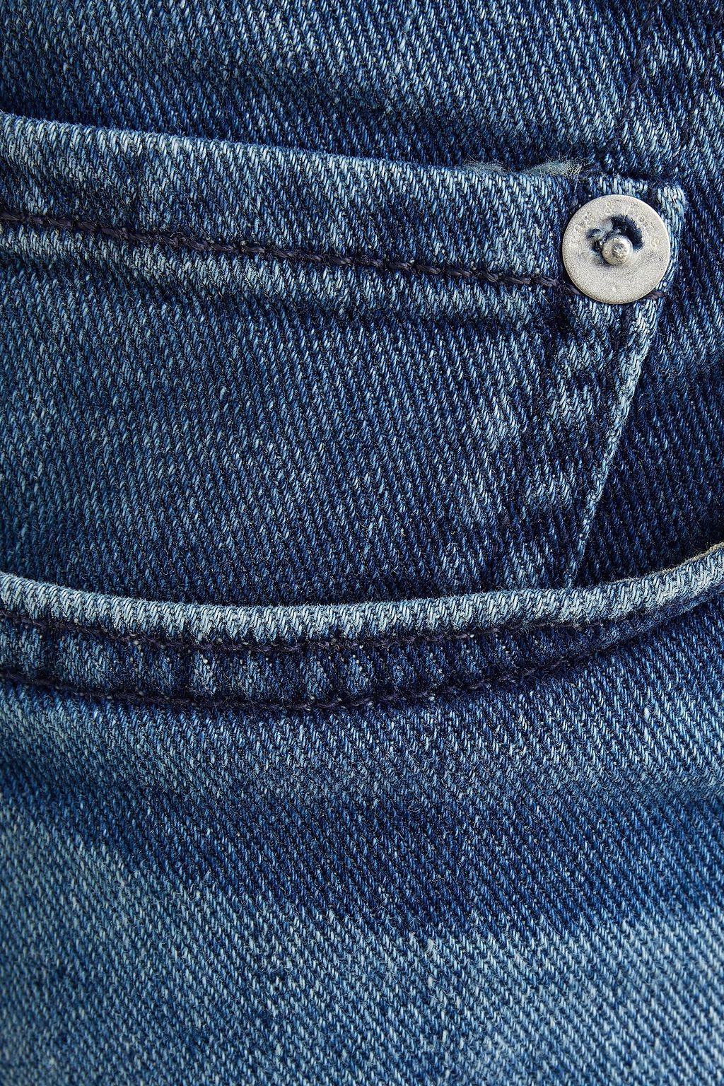 RAG & BONE Skinny-fit faded denim jeans