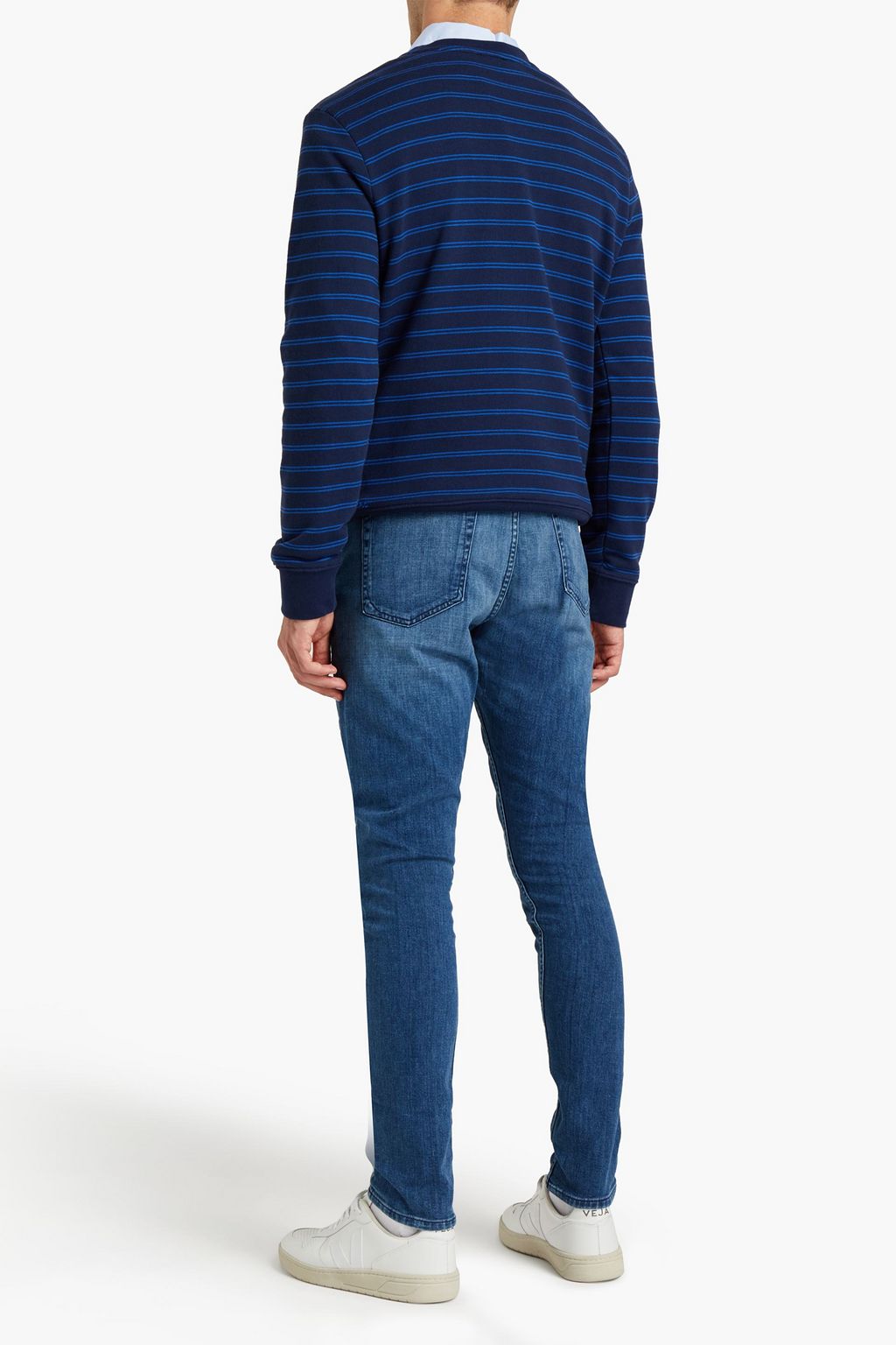 RAG & BONE Skinny-fit faded denim jeans