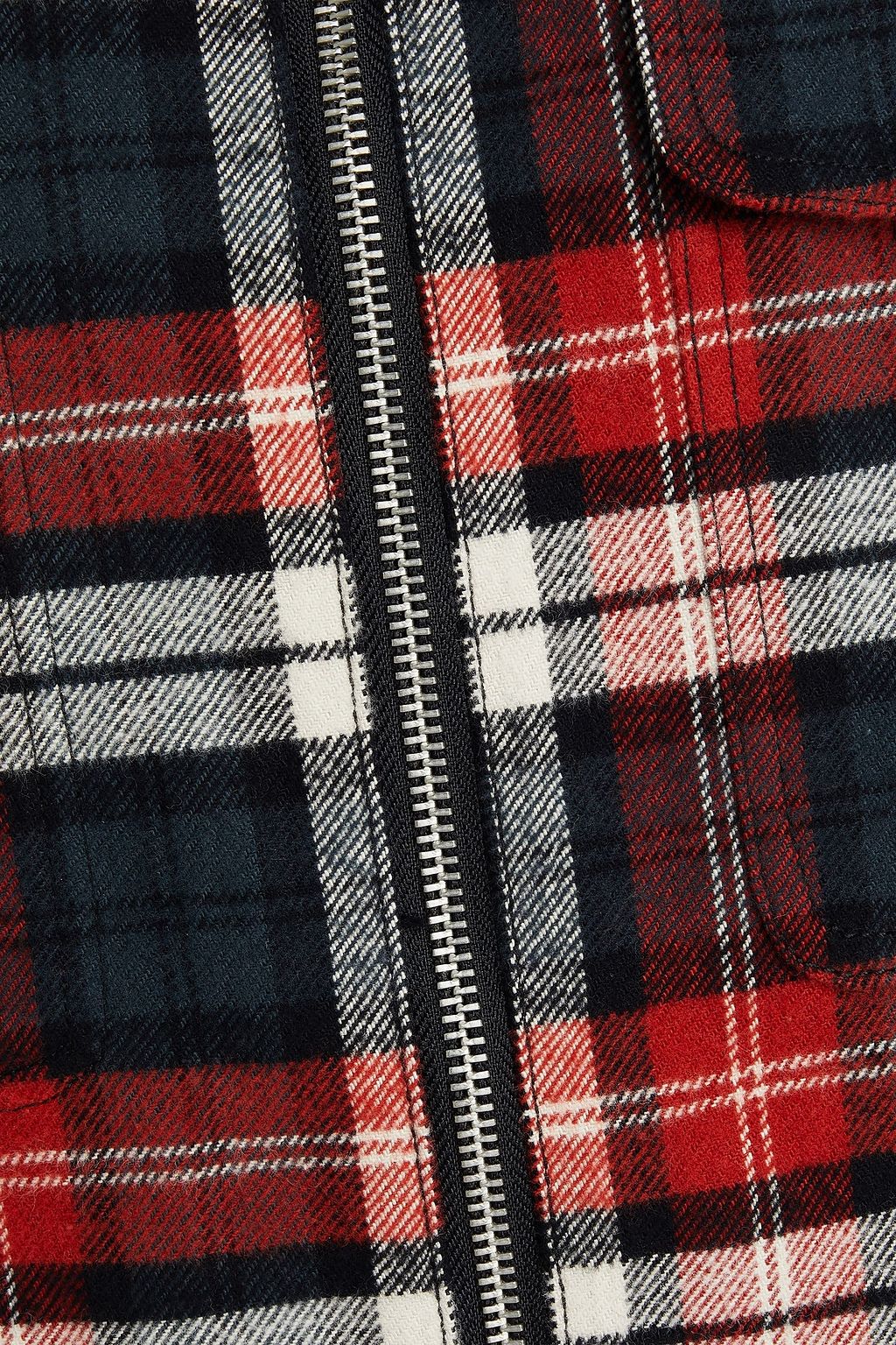 RAG & BONE Checked cotton-twill overshirt